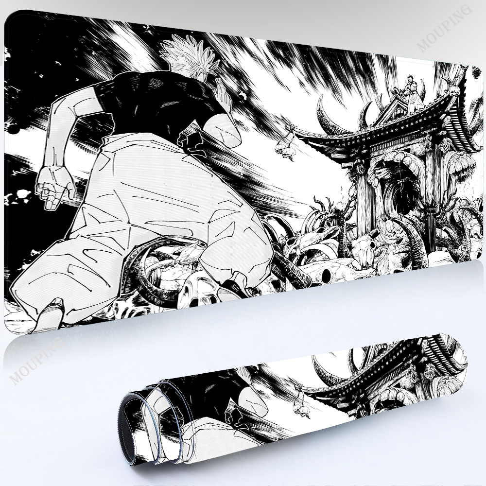 Desk Setup Accessories Aesthetic - Mousepad Laptop Office Desk Anime Mouse