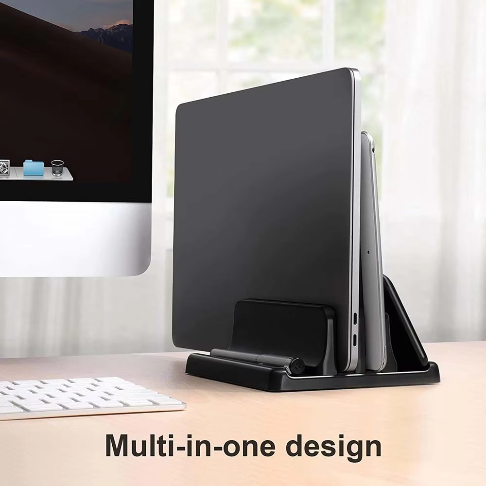 Vertical Laptop Stand - 4 in 1 Office Laptop Stand