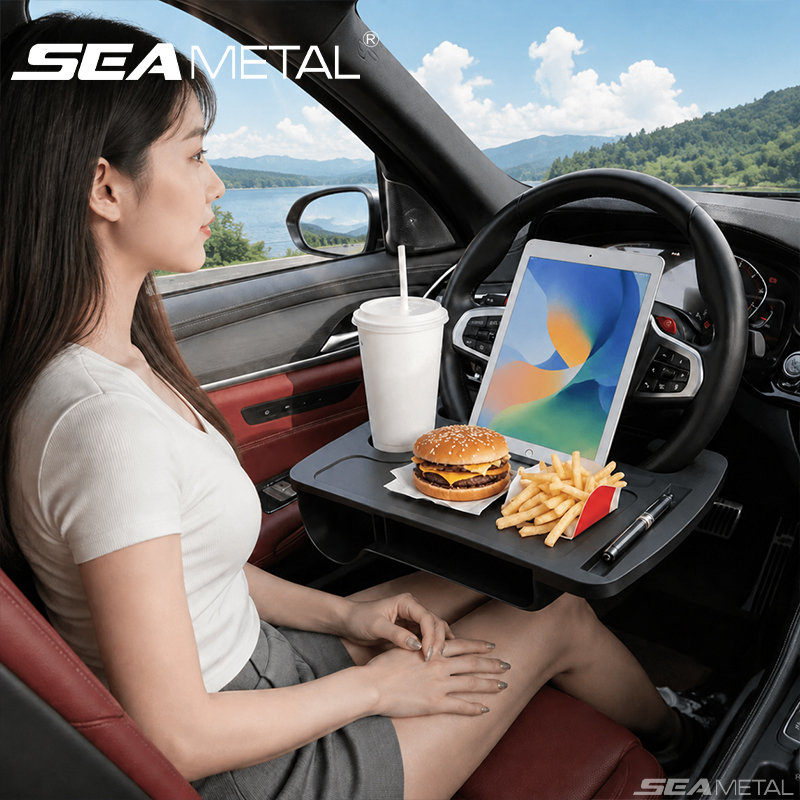 Desk Setup Maker - SEAMETAL Car Steering Wheel Table Universal