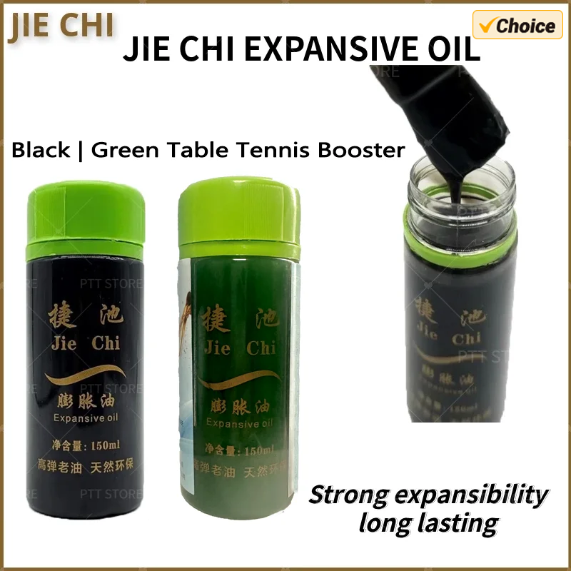 Desk Setup Green - JIECHI Table Tennis Booster 150ml Performance
