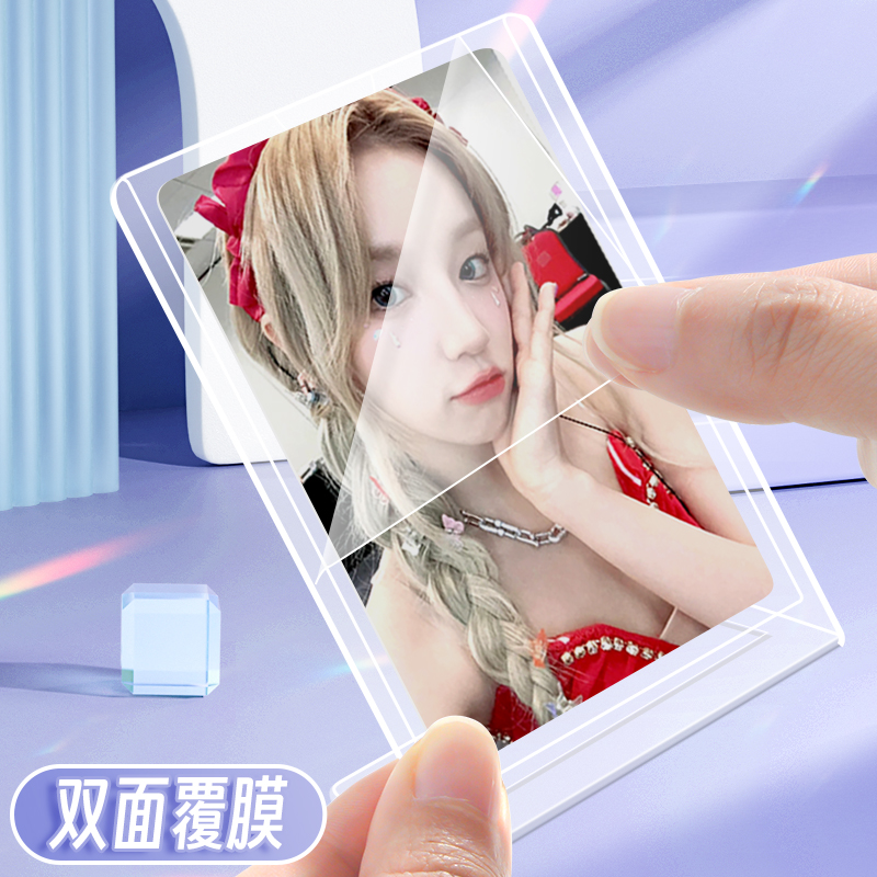 5pcs L-Shaped Acrylic Card Dis - Desk Setup Photo のレビューと価格