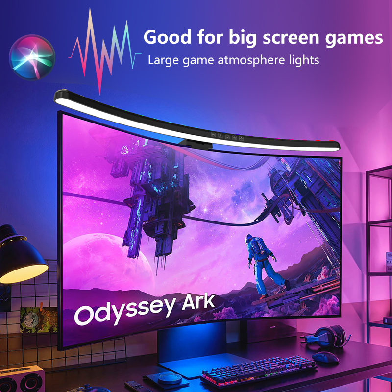 RGB Light Bar Monitor Smart Wi - Setup Desk Monitor のレビューと価格