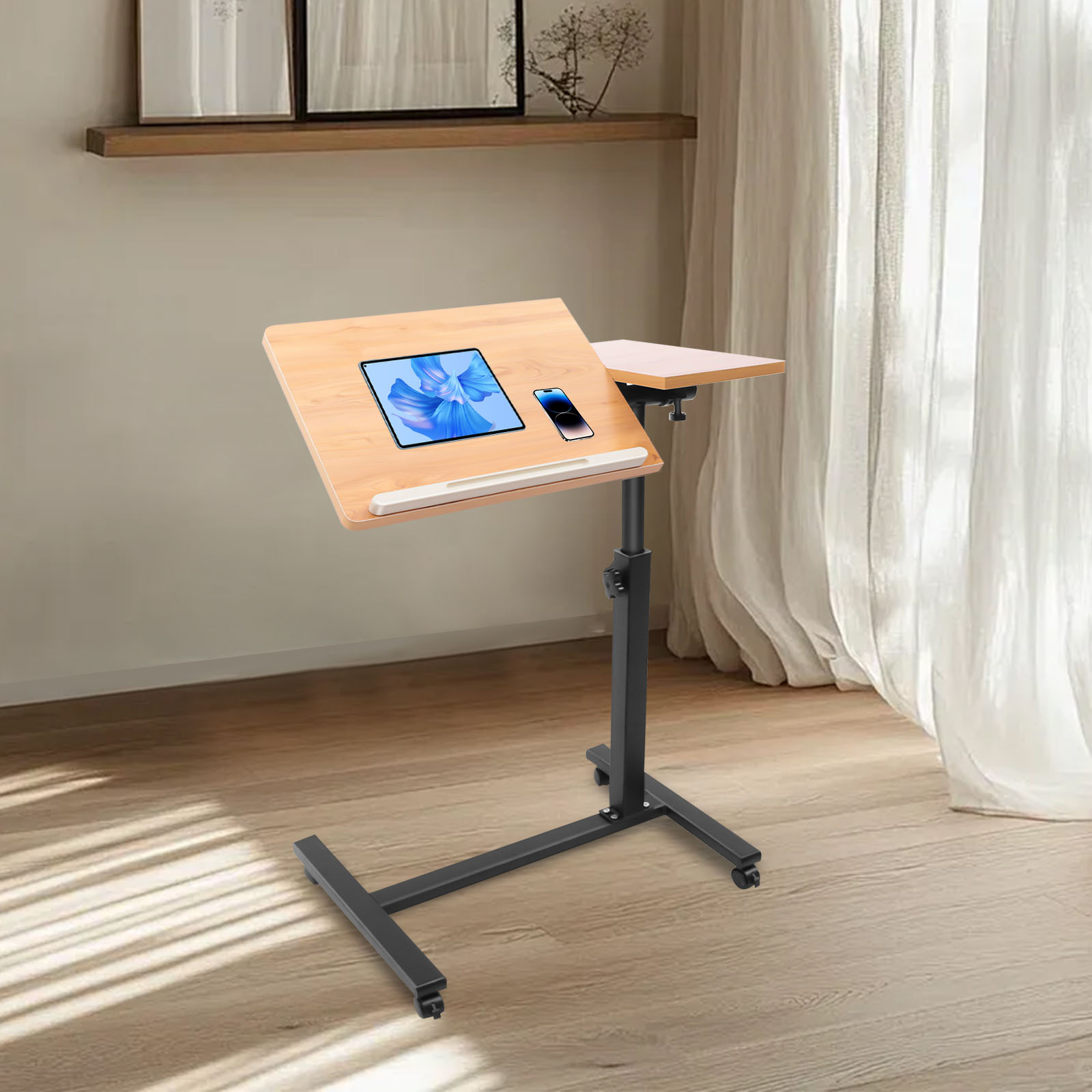Mobile Laptop Table Adjustable - Desk Setup Maker のレビューと価格