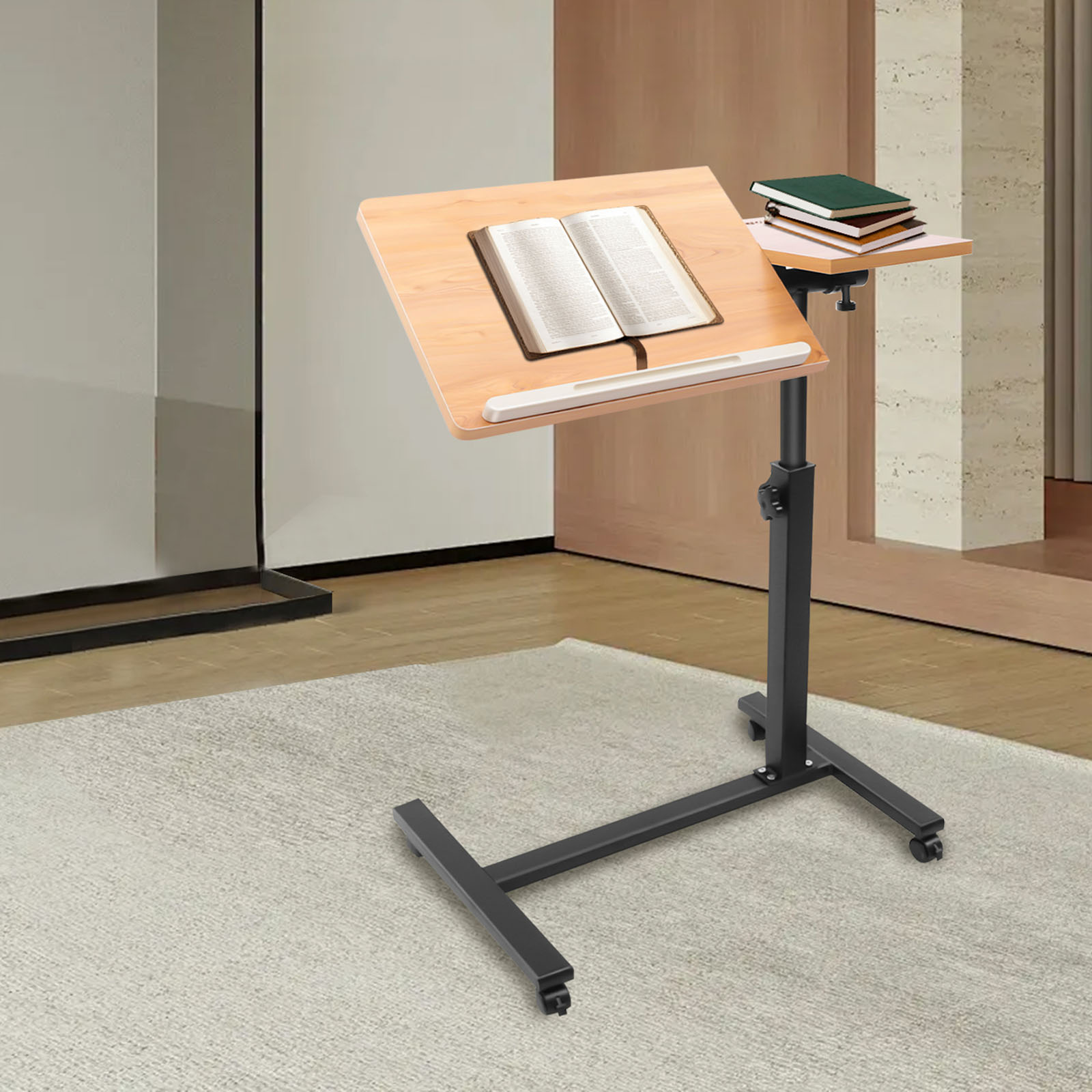 Mobile Laptop Table Adjustable - Desk Setup Maker のレビューと価格
