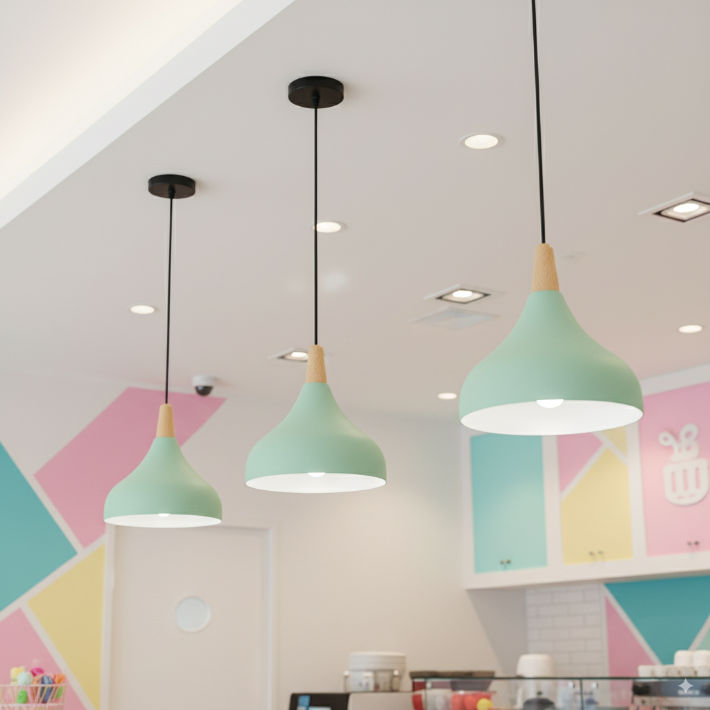 Nordic Modern Hanging Lamps Vi - Desk Setup Green のレビューと価格