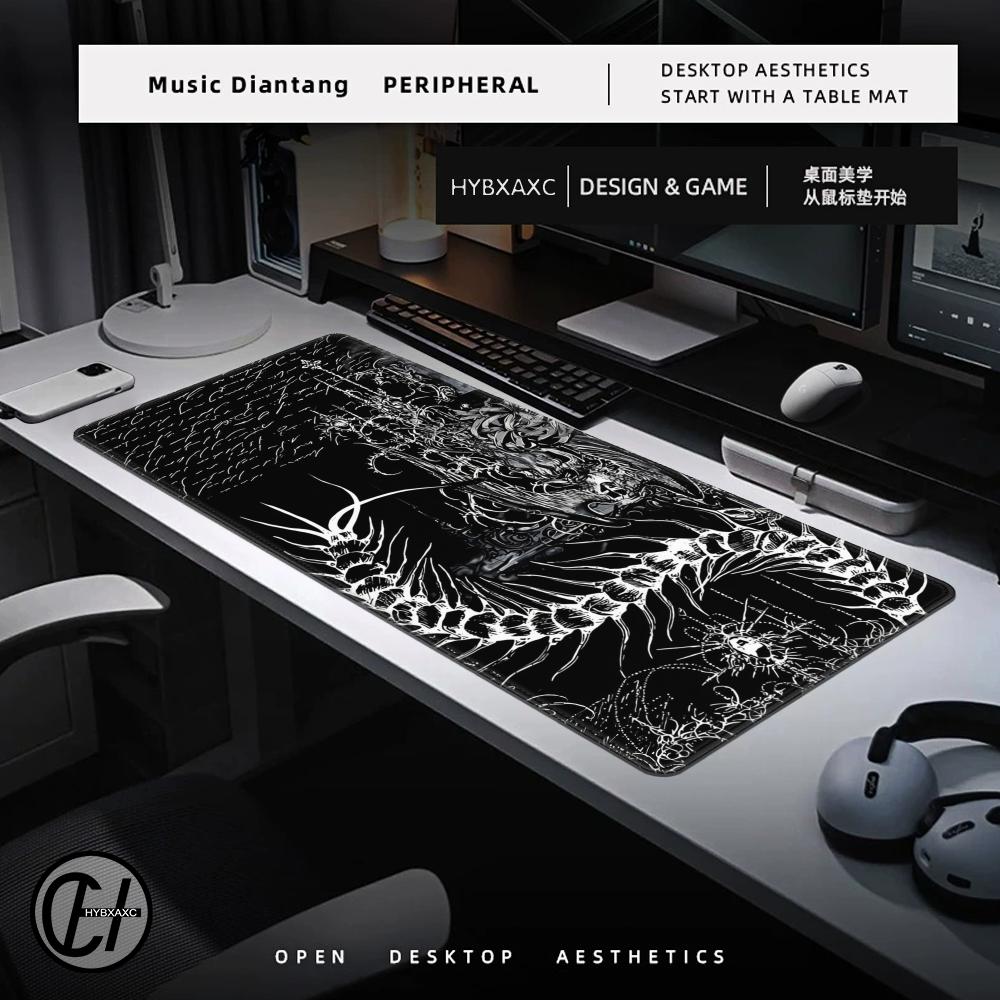 Black White Cybersigilism Desk - Desk Setup Accessories Aesthetic のレビューと価格