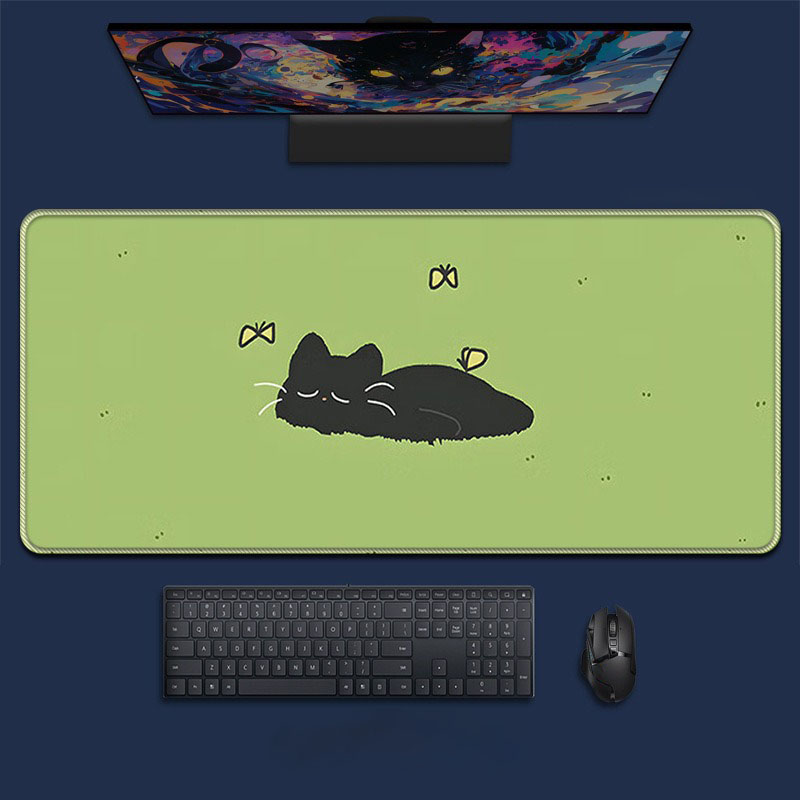 Anime Girl Forest Landscape La - Desk Setup Natural のレビューと価格