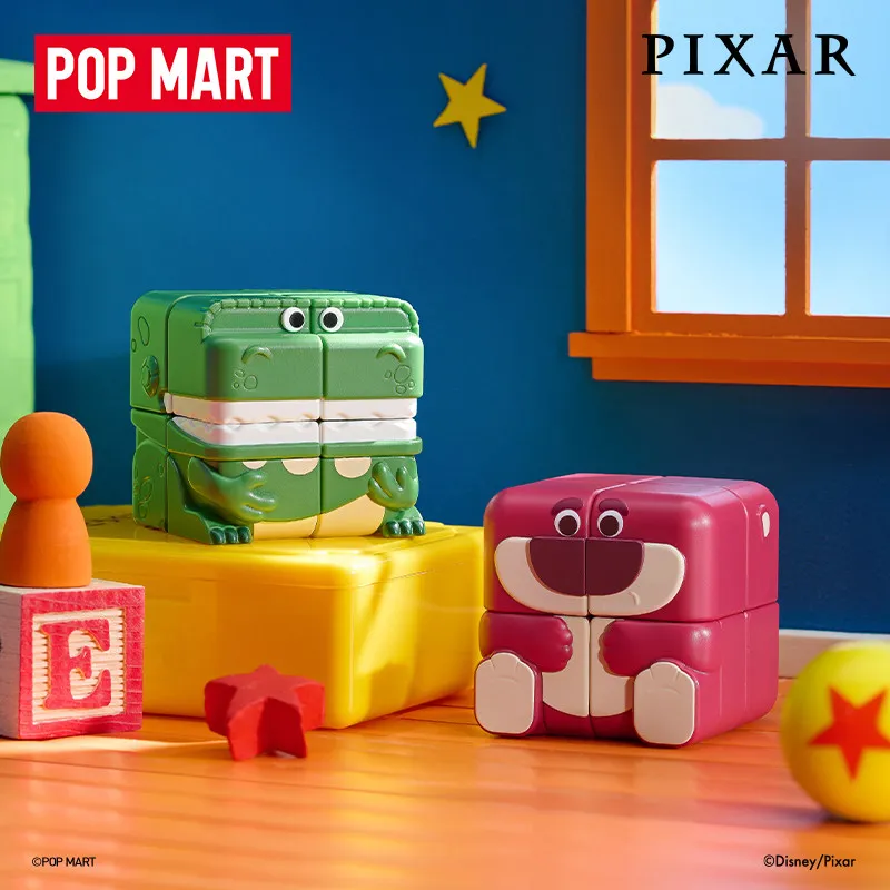 POP MART PIXAR POP CUBE CUBIEC - Desk Setup Kawaii のレビューと価格