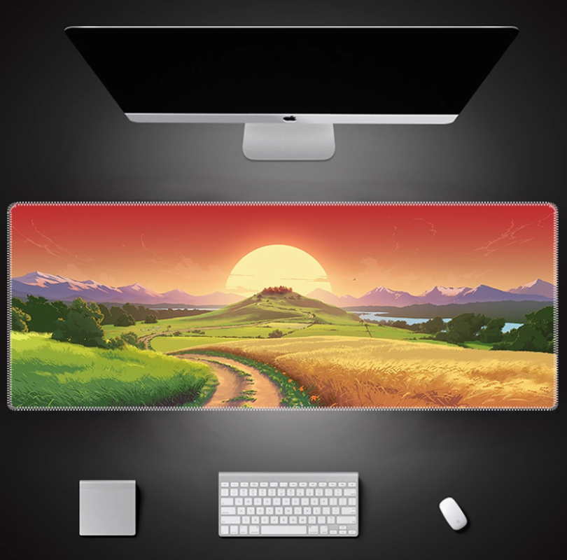 Minimalist Natural Mountain Be - Desk Setup Natural のレビューと価格