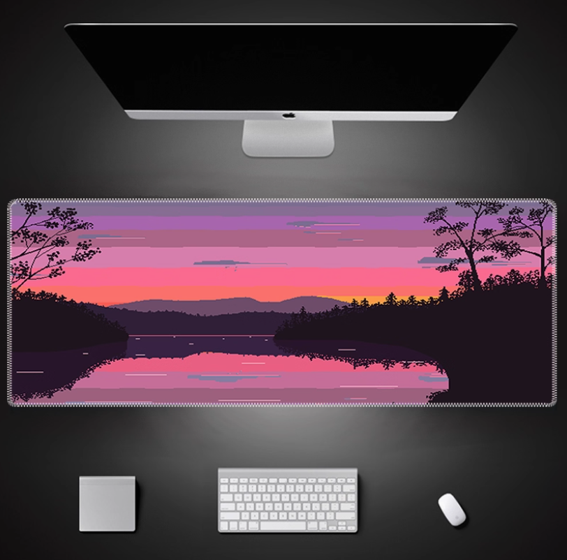 Minimalist Natural Mountain Be - Desk Setup Natural のレビューと価格