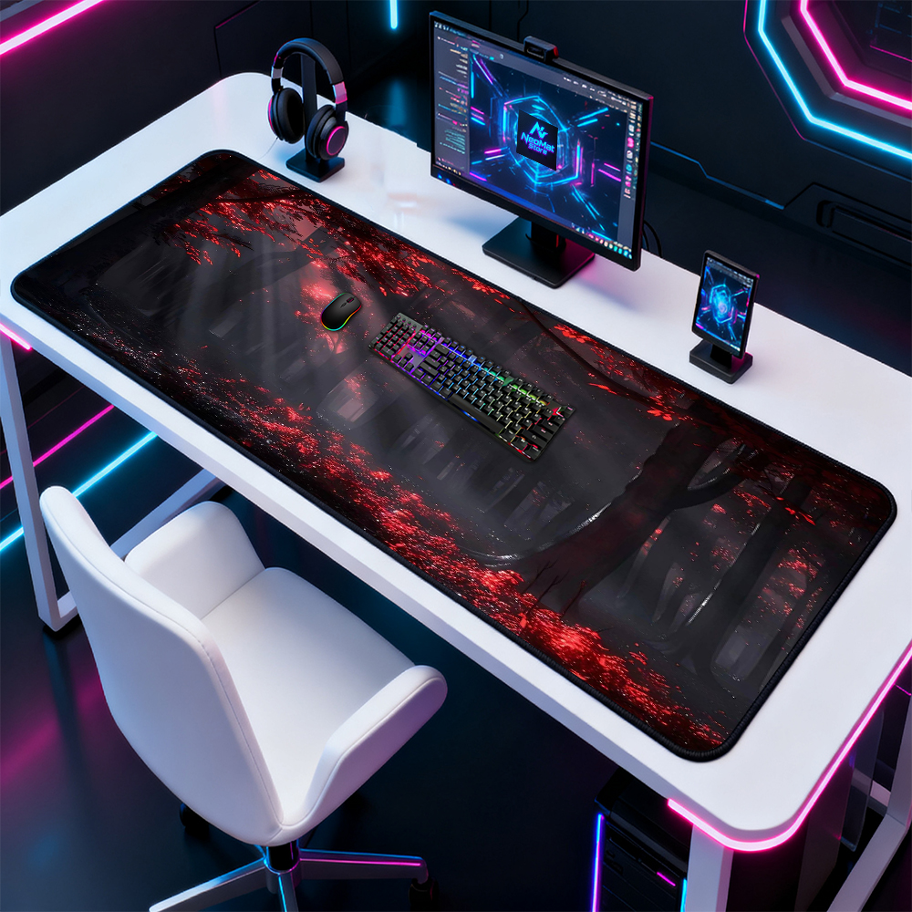 Dark Forest Desk Pad Large Gam - Desk Setup Accessories Aesthetic のレビューと価格