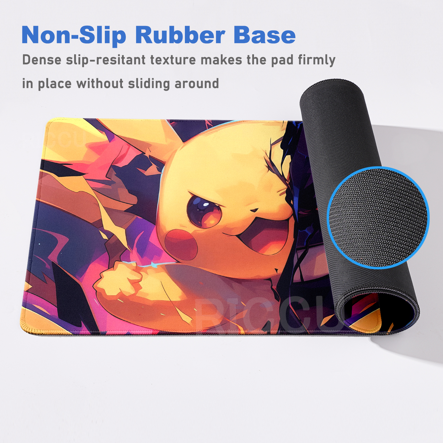 Mouse Pads Pokemon Genger And  - Desk Setup Accessories Aesthetic のレビューと価格