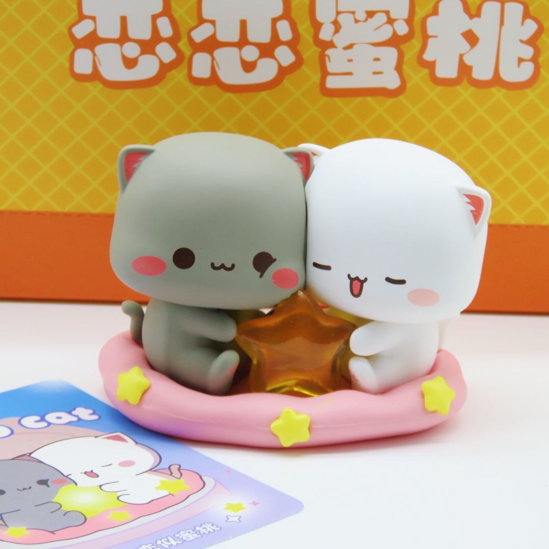 Kawaii Mitao Cat 4 Fourth Gene - Desk Setup Kawaii のレビューと価格