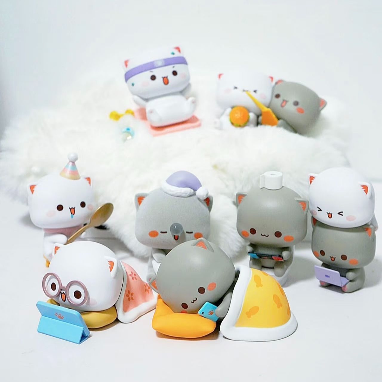 Kawaii Mitao Cat 4 Fourth Gene - Desk Setup Kawaii のレビューと価格