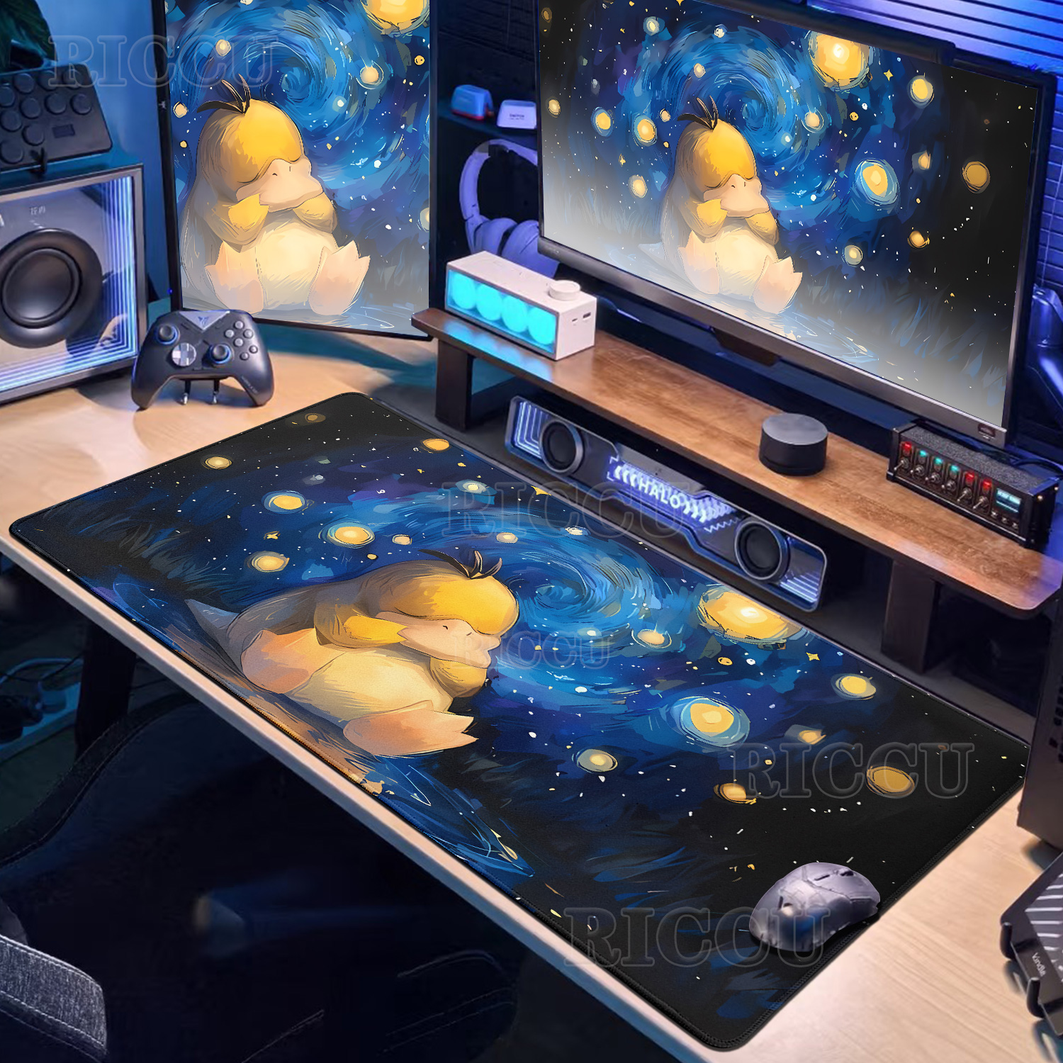 Cartoon Pokémon Mouse Pad Non- - Desk Setup Laptop And Pc のレビューと価格