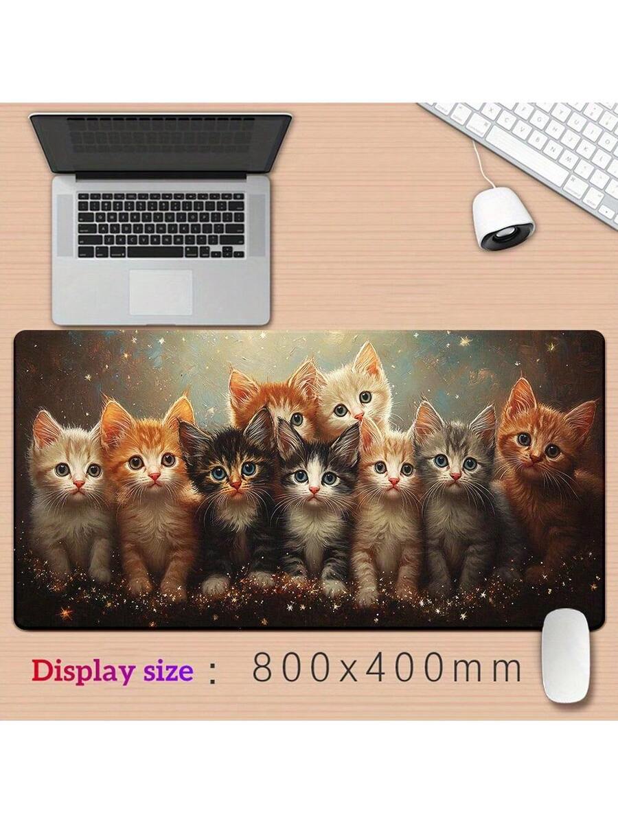 Cute Kitten Gaming Mouse Pad D - Desk Setup Laptop And Pc のレビューと価格