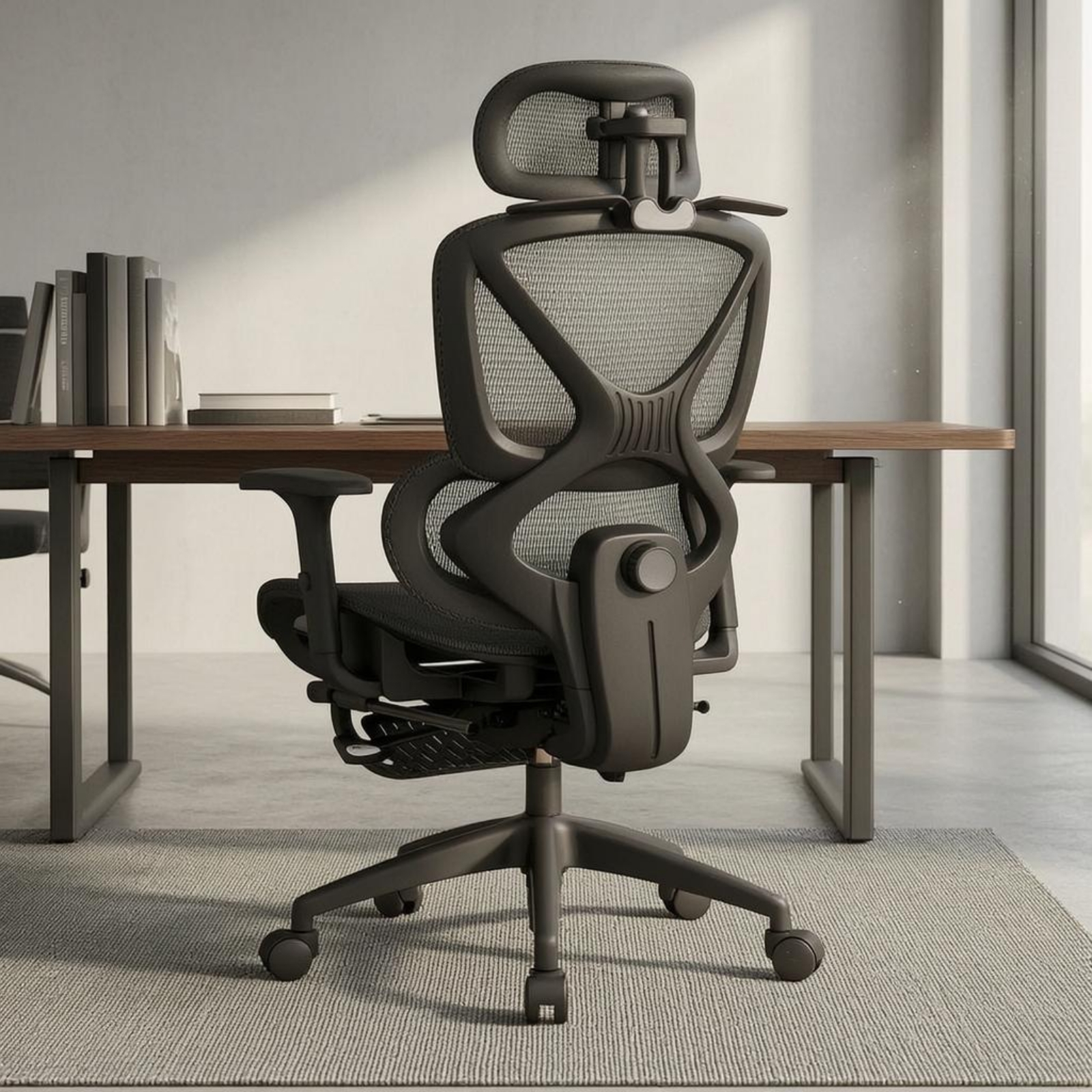 High Back Office Chair with Br - Desk Setup For Work のレビューと価格