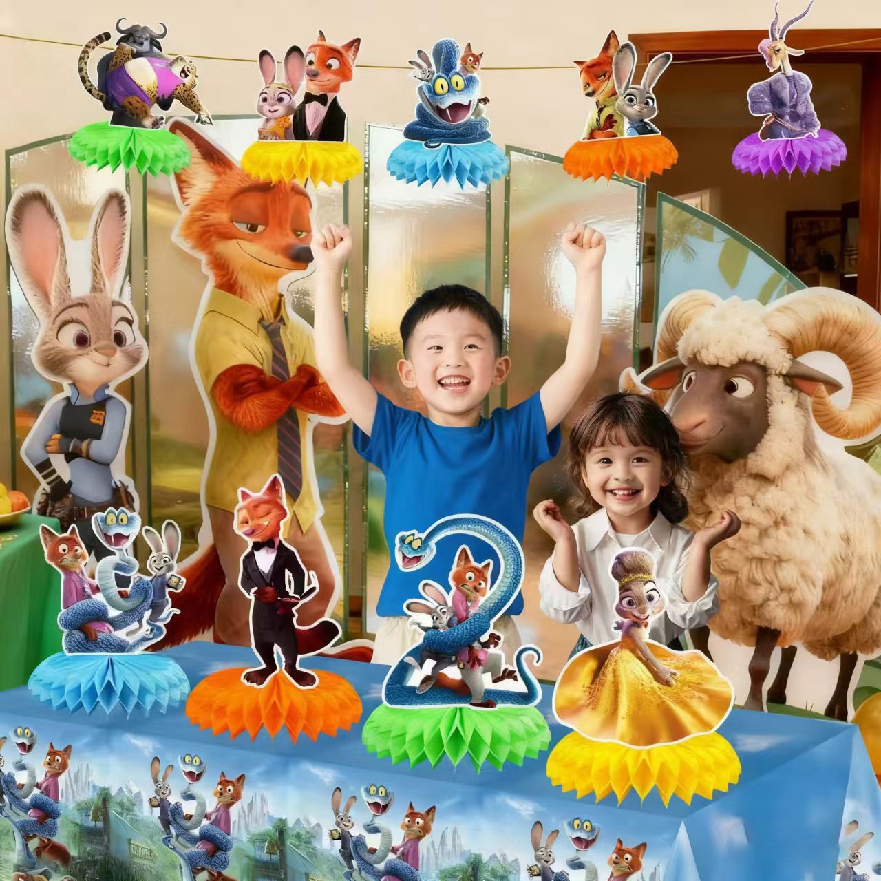 Cartoon Zootopia Judy Nick The - Desk Setup Plants のレビューと価格