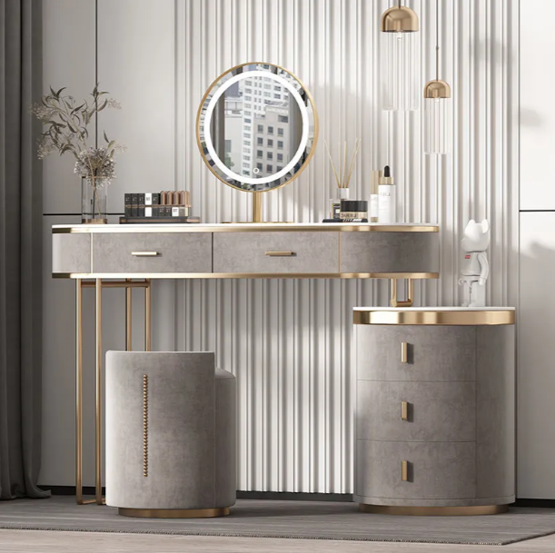 Bedroom Set Luxury Dresser Mak - Desk Vanity Setup のレビューと価格