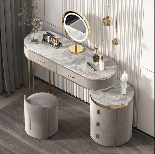 Bedroom Set Luxury Dresser Mak - Desk Vanity Setup のレビューと価格
