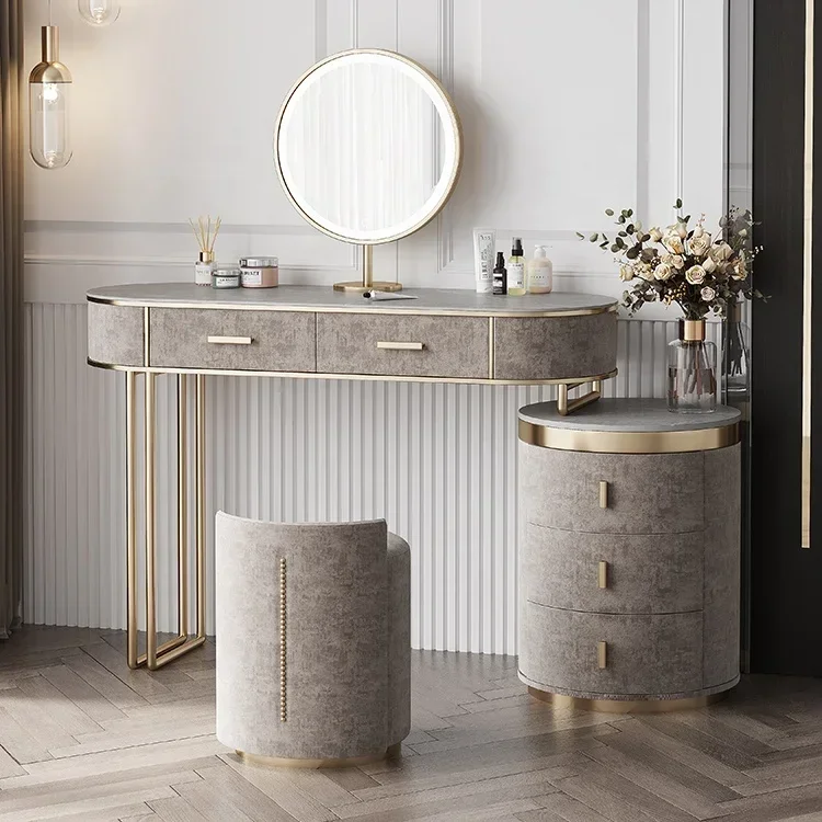 Bedroom Set European Furniture - Desk Vanity Setup のレビューと価格
