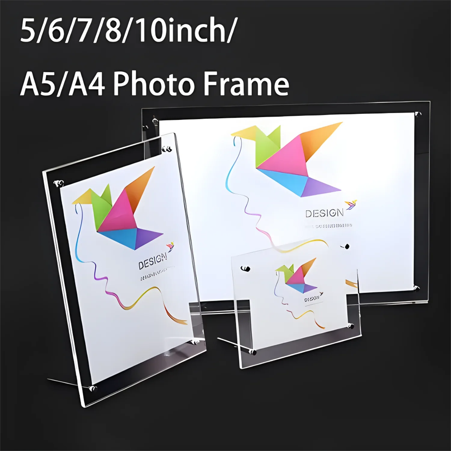 1pcs,Transparent Photo Frame A - Desk Setup Photo のレビューと価格