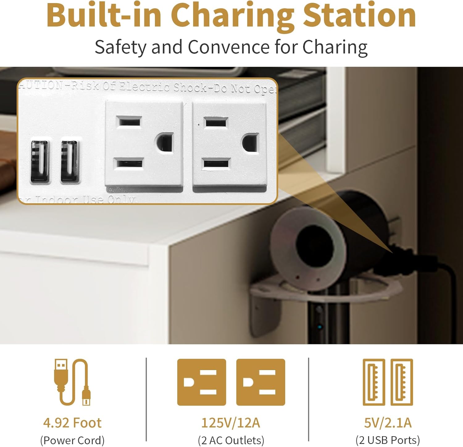 3 in 1 Vanity Desk with Fold-u - Desk Vanity Setup のレビューと価格