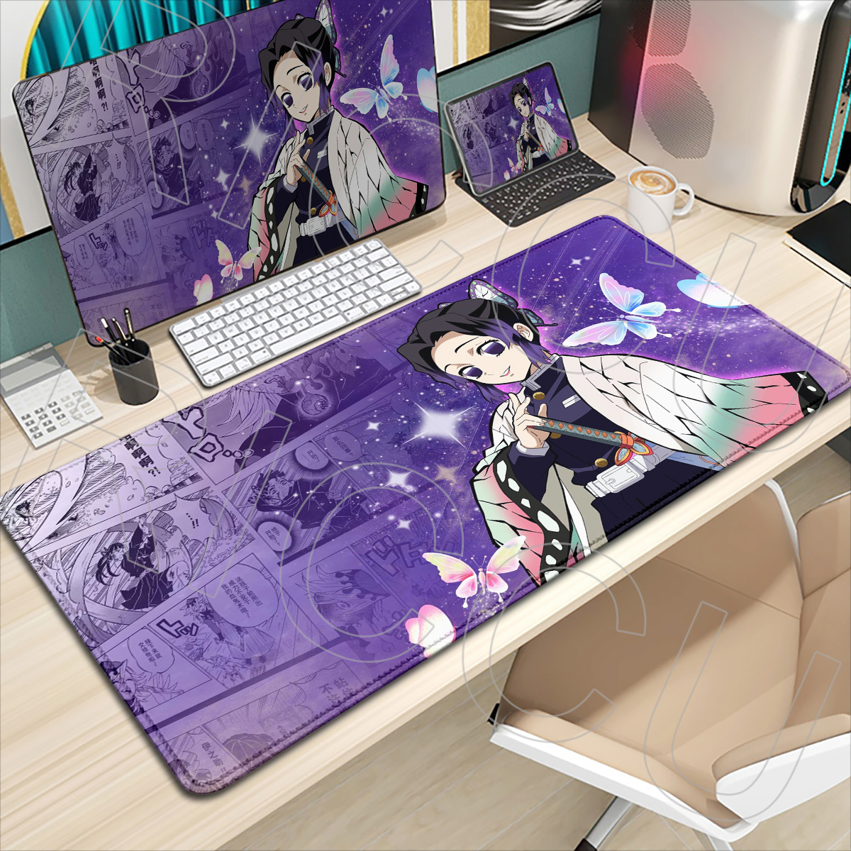 XXL HD printing Gaming Keyboar - Desk Setup Accessories Aesthetic のレビューと価格