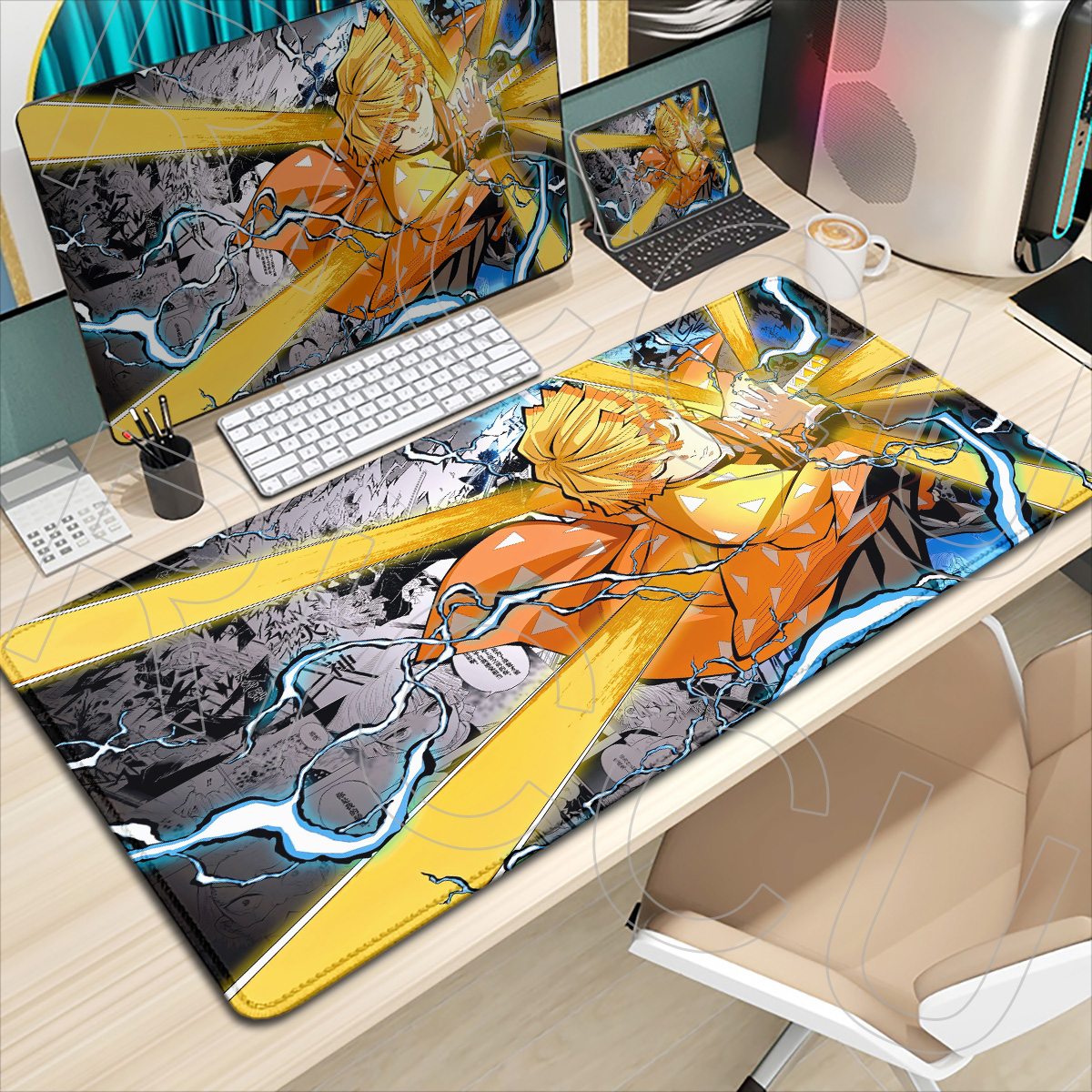 XXL HD printing Gaming Keyboar - Desk Setup Accessories Aesthetic のレビューと価格