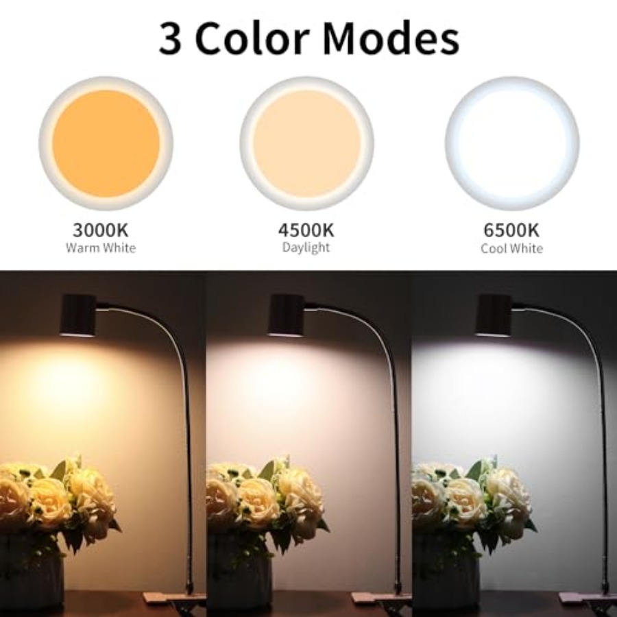 Desk Lamp, USB Clip On Light w - Led Desk Light Usb のレビューと価格