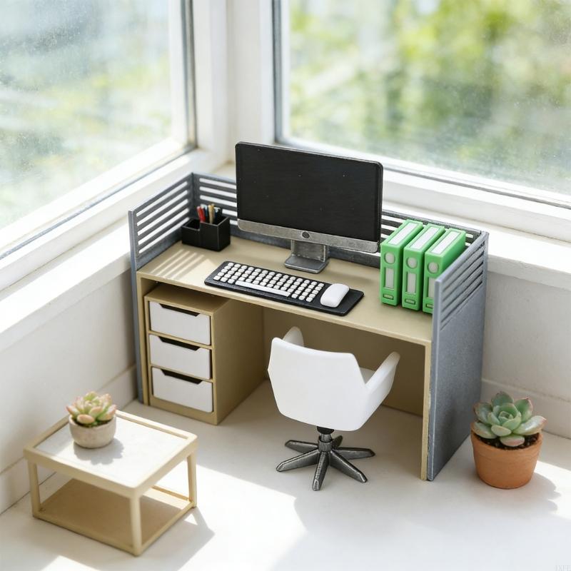  Miniature Offices Setup With  - Desk Setup Natural のレビューと価格
