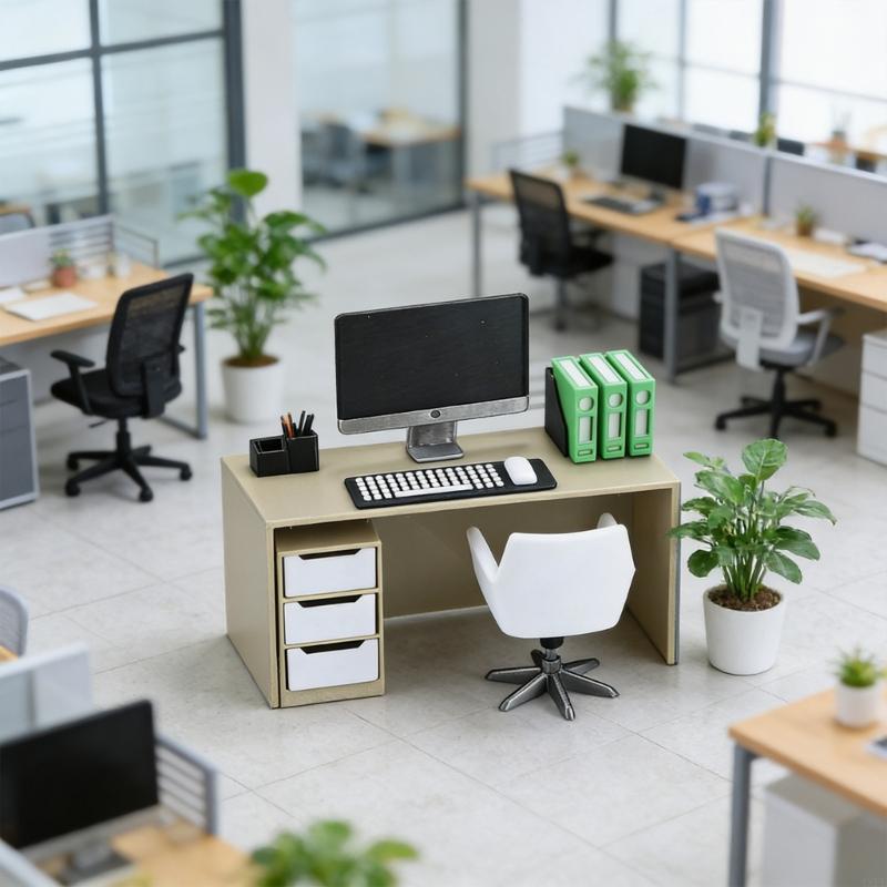  Miniature Offices Setup With  - Desk Setup Natural のレビューと価格