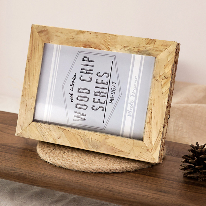 Wooden Picture frame Home Deco - Desk Setup Photo のレビューと価格