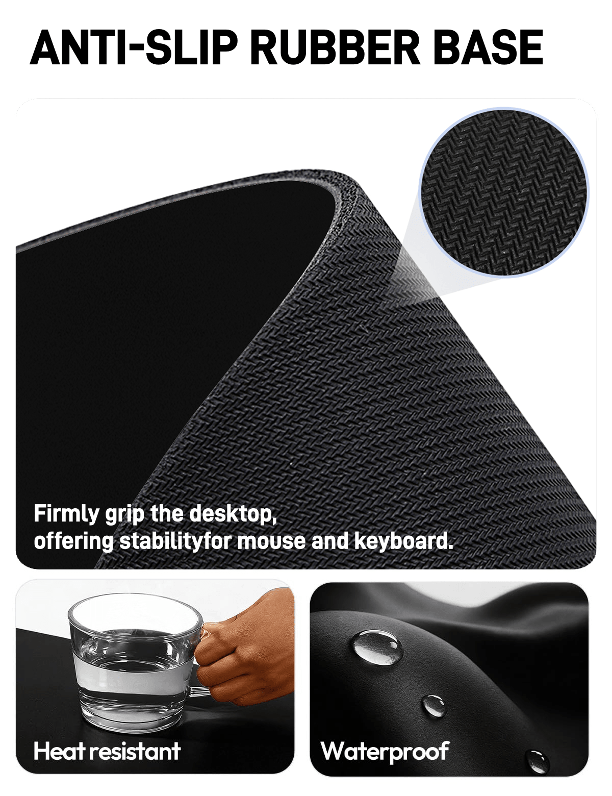 Large Black & Beige Checkerboa - Desk Setup Beige のレビューと価格