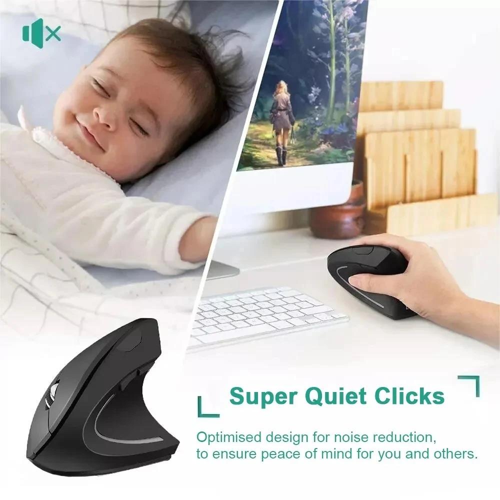 Ergonomic Wireless Mouse 1600  - Desk Setup For Work のレビューと価格