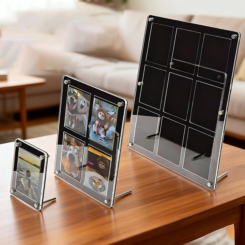 Clear Acrylic Multi-grid Photo - Desk Setup Photo のレビューと価格