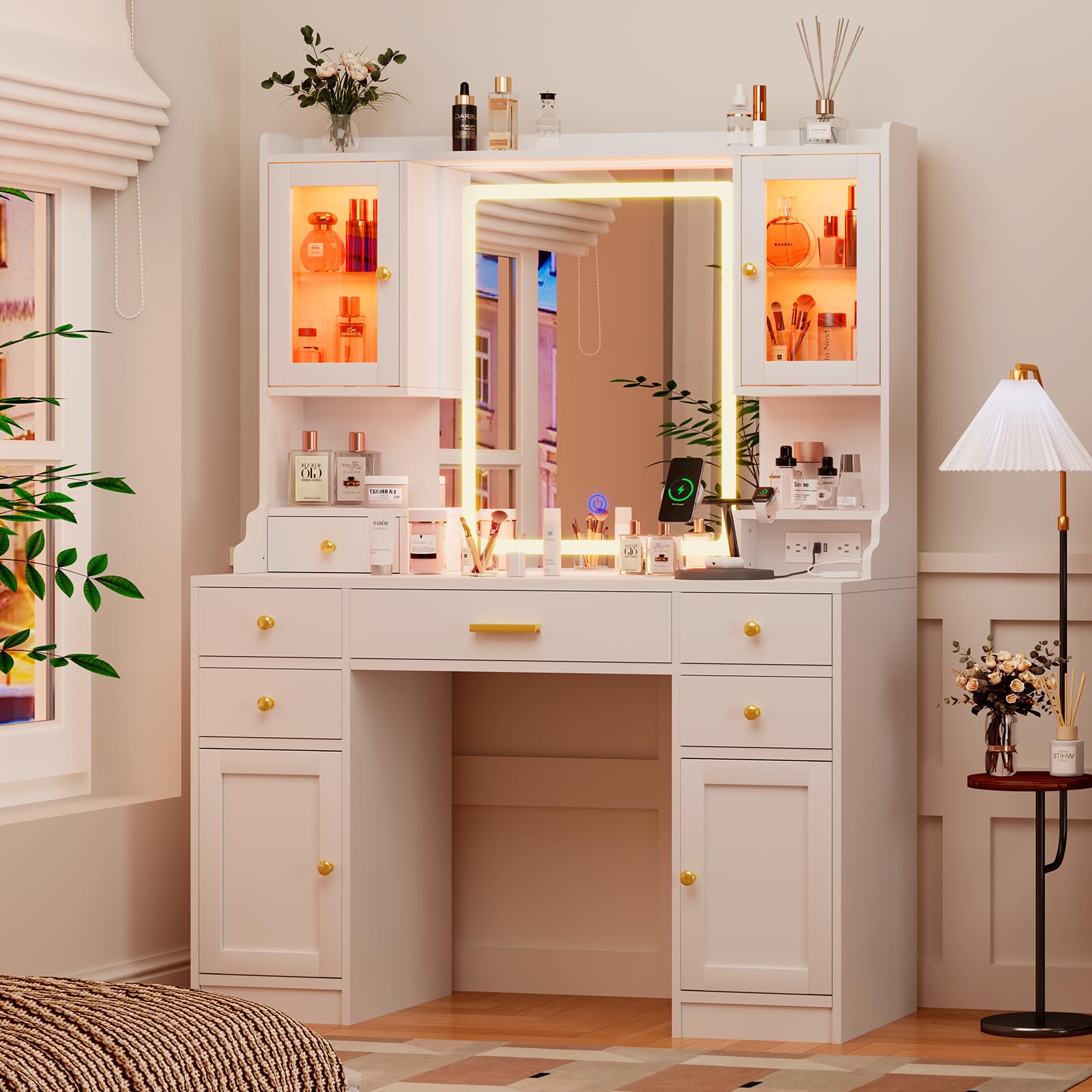 #Large Multi Storage Drawers M - Desk Vanity Setup のレビューと価格