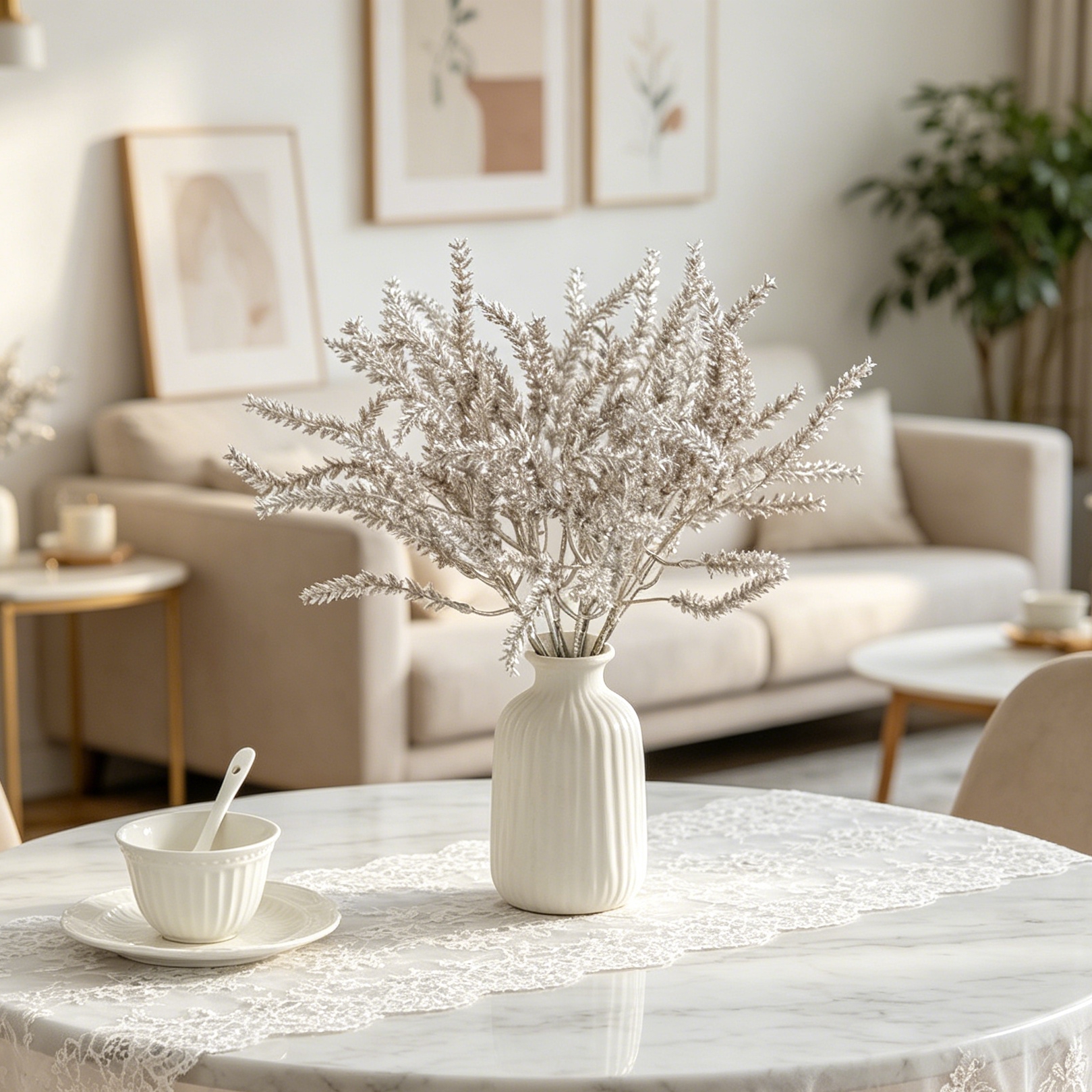 Artificial Plants Wheat Ears W - Desk Setup Plants のレビューと価格