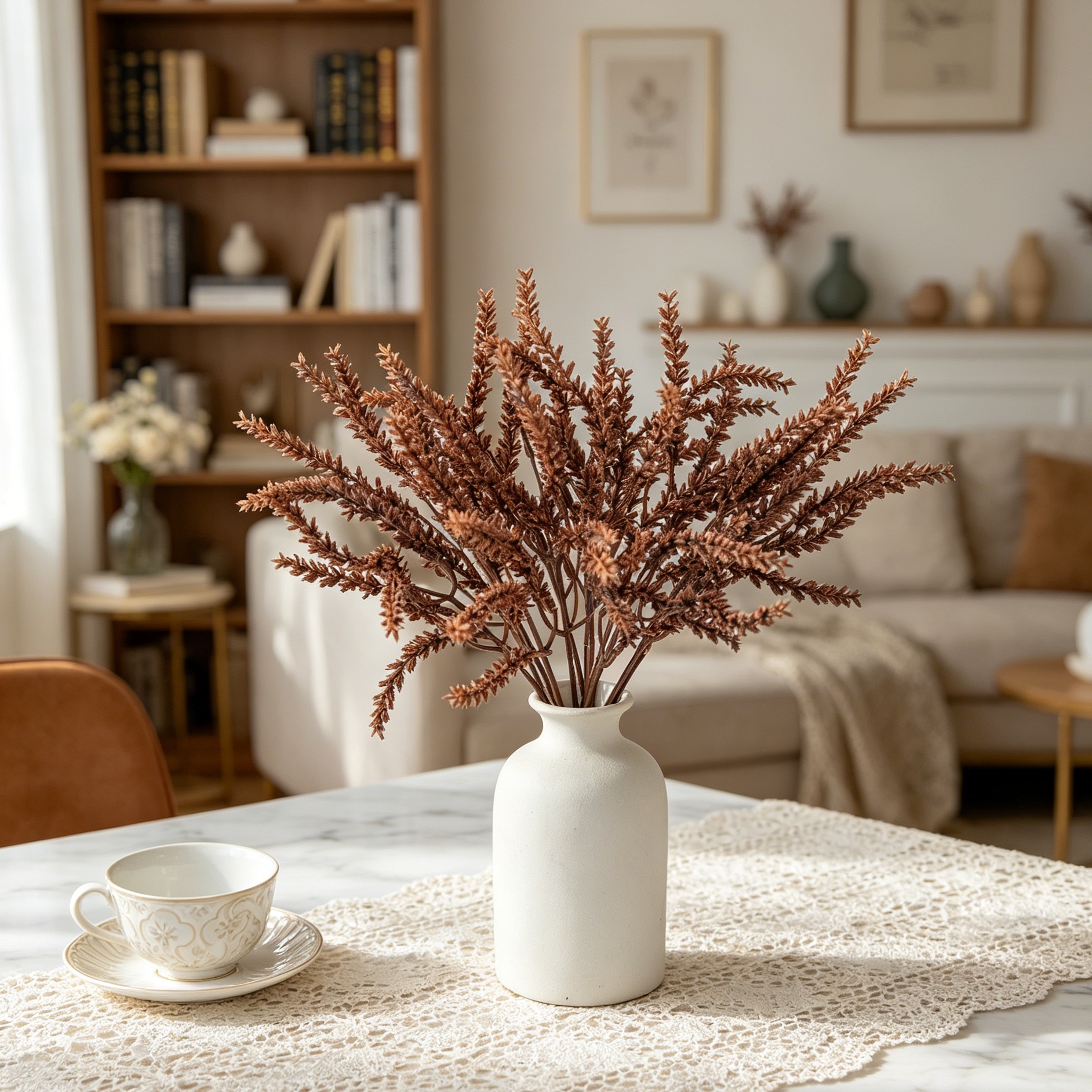 Artificial Plants Wheat Ears W - Desk Setup Plants のレビューと価格