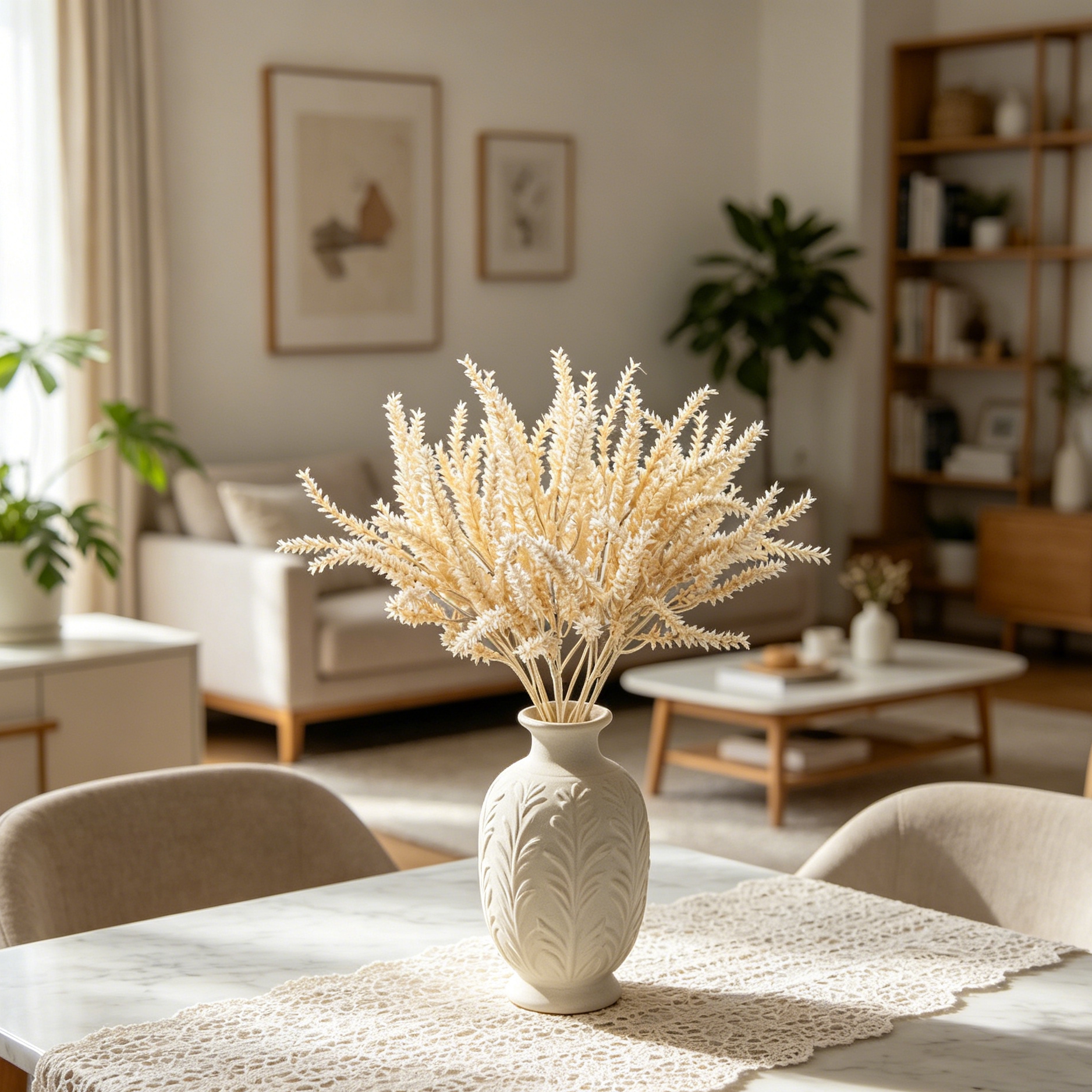 Artificial Plants Wheat Ears W - Desk Setup Plants のレビューと価格