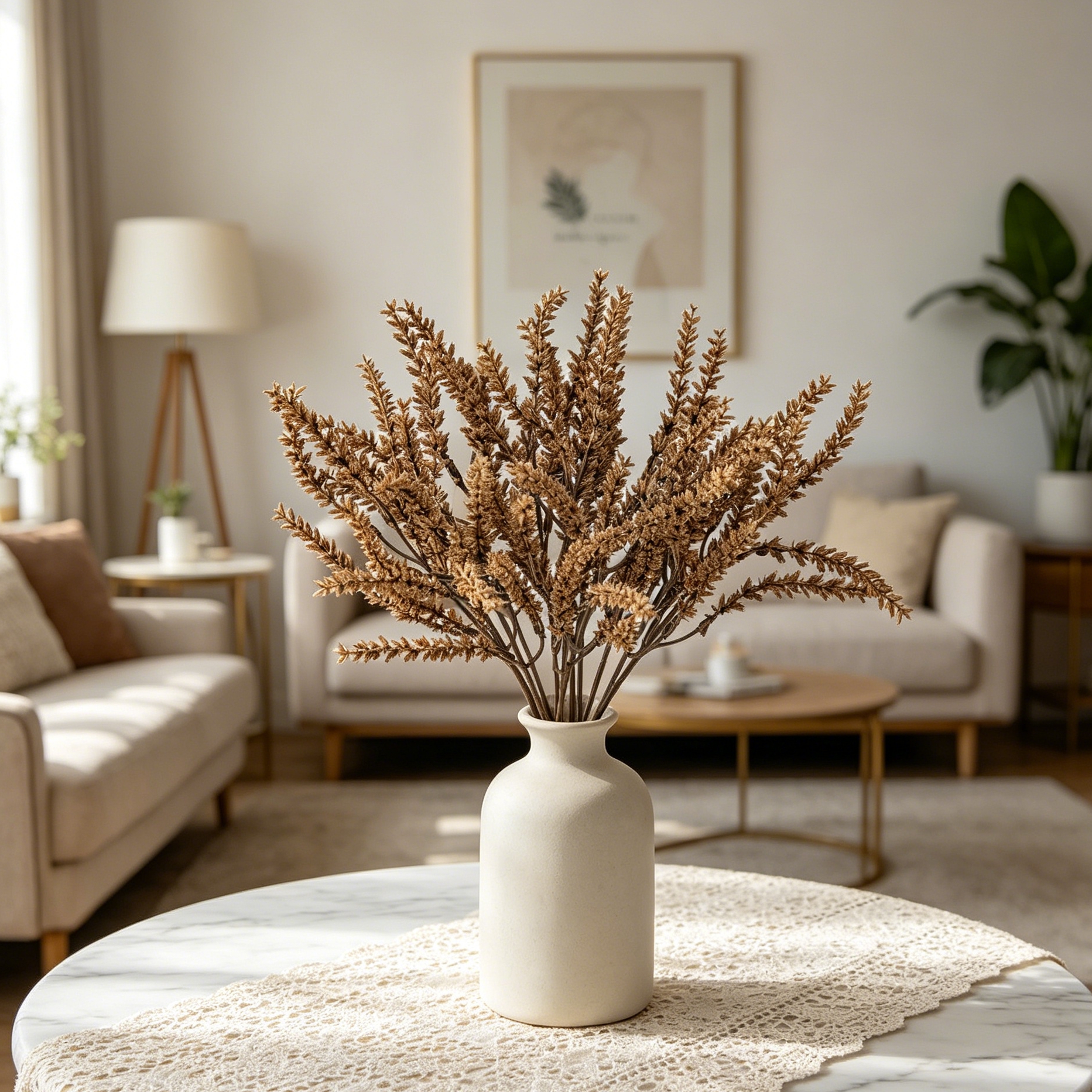 Artificial Plants Wheat Ears W - Desk Setup Plants のレビューと価格