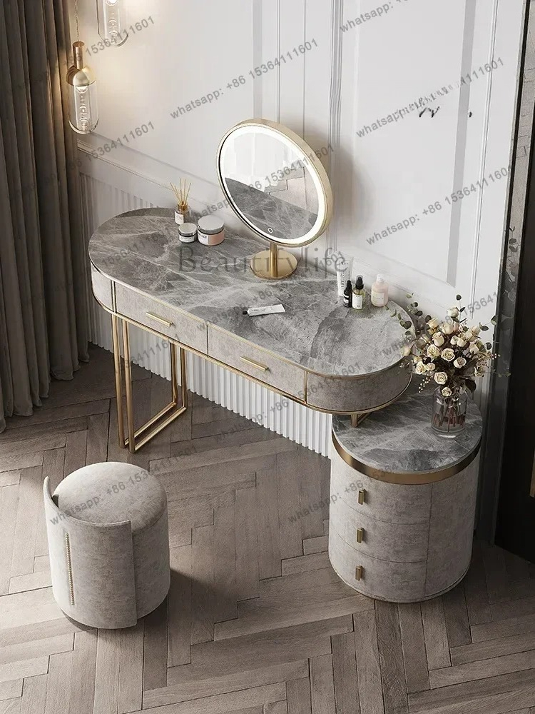 Bedroom Set European Furniture - Desk Vanity Setup のレビューと価格