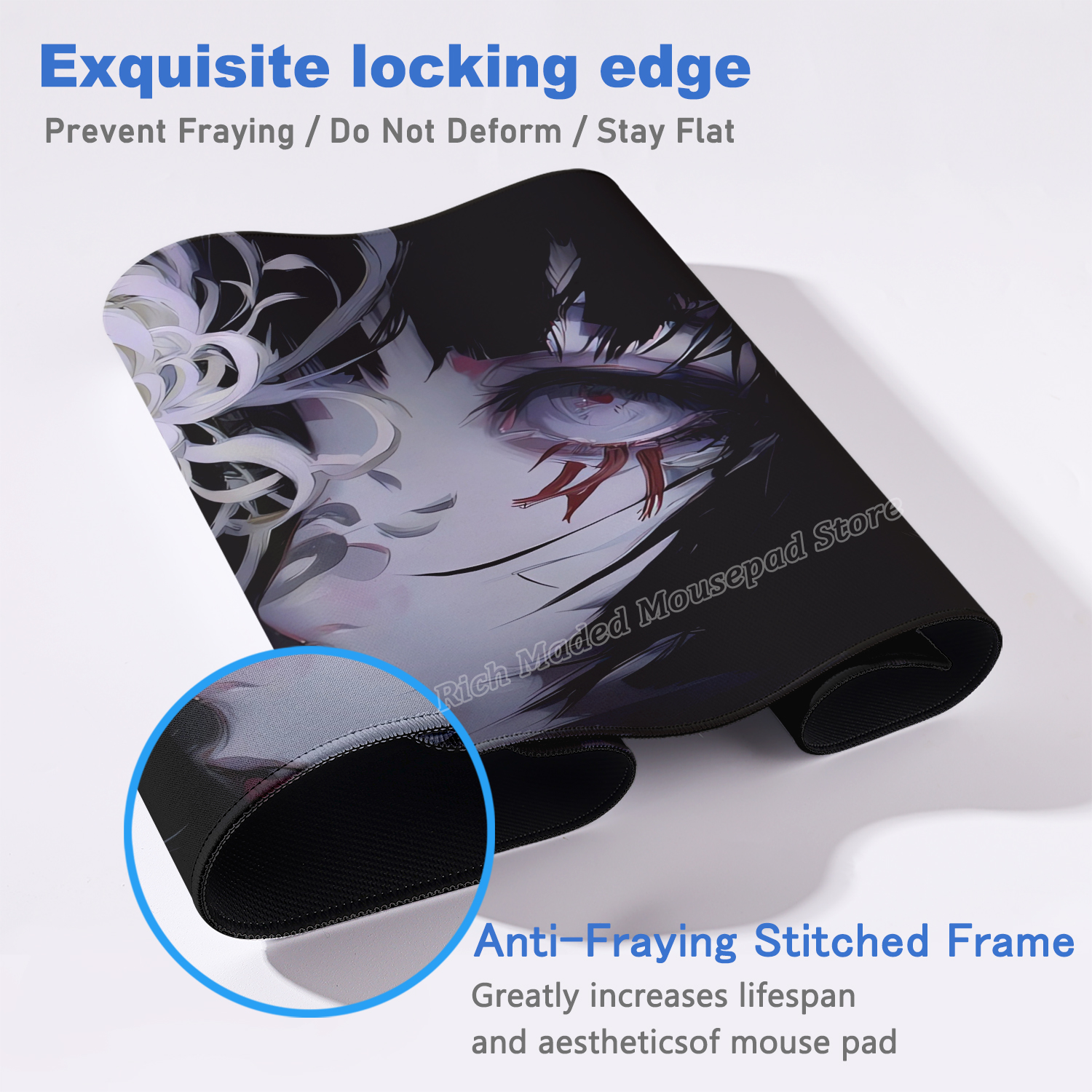 Anime Girls Aesthetic Mousepad - Desk Setup Accessories Aesthetic のレビューと価格