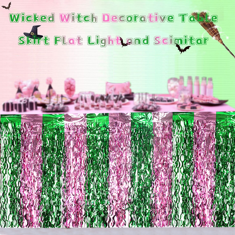 Wicked Witch Party Table Decor - Desk Setup Green のレビューと価格