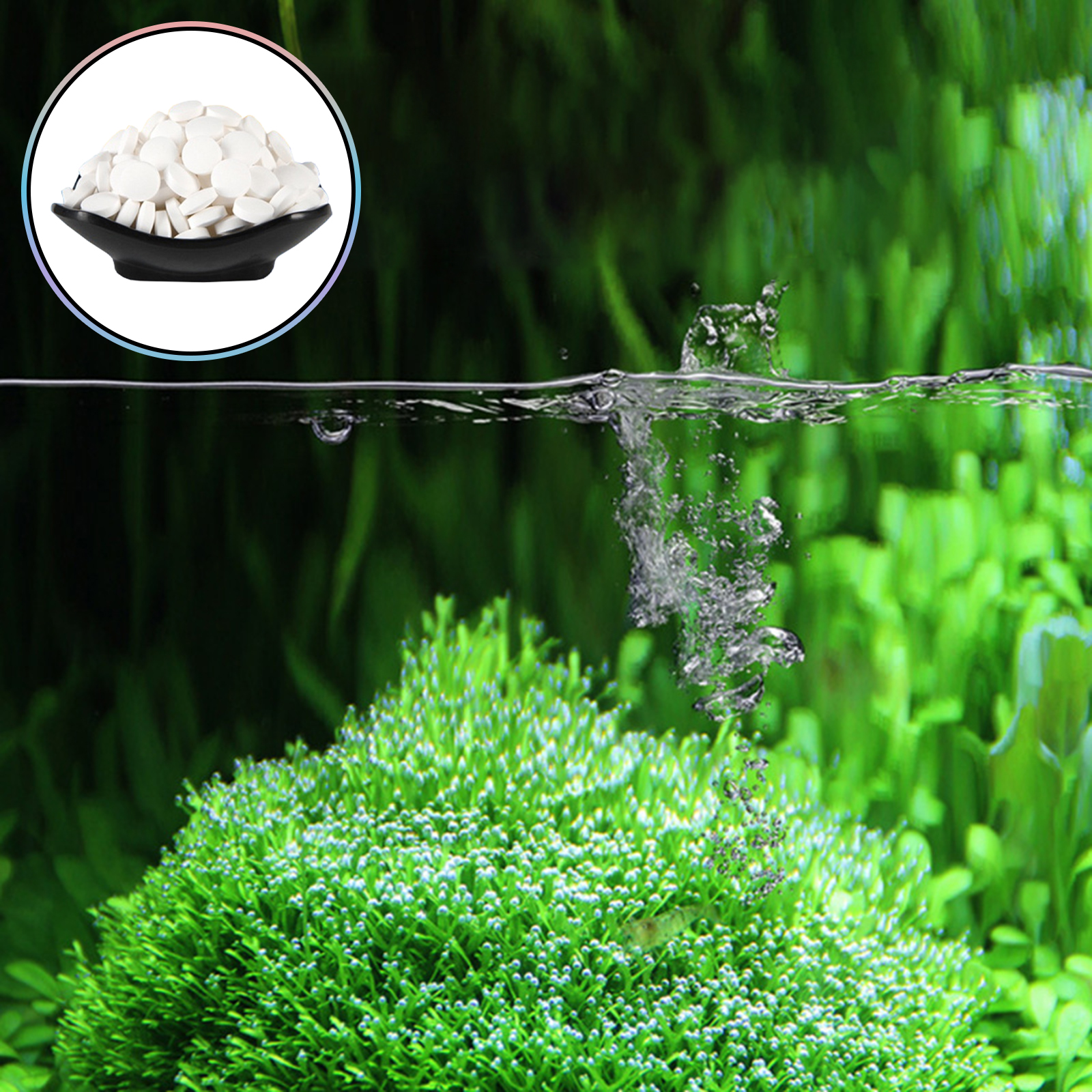 150 Tables Aquarium Algae Clea - Desk Setup Green のレビューと価格