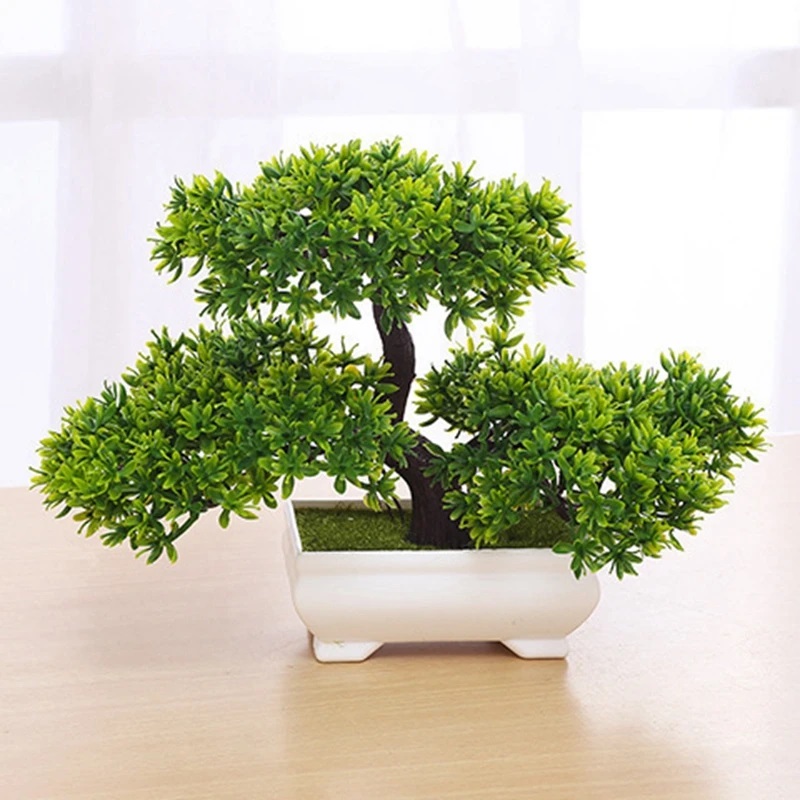 1Pcs Green Artificial Plants B - Desk Setup Green のレビューと価格