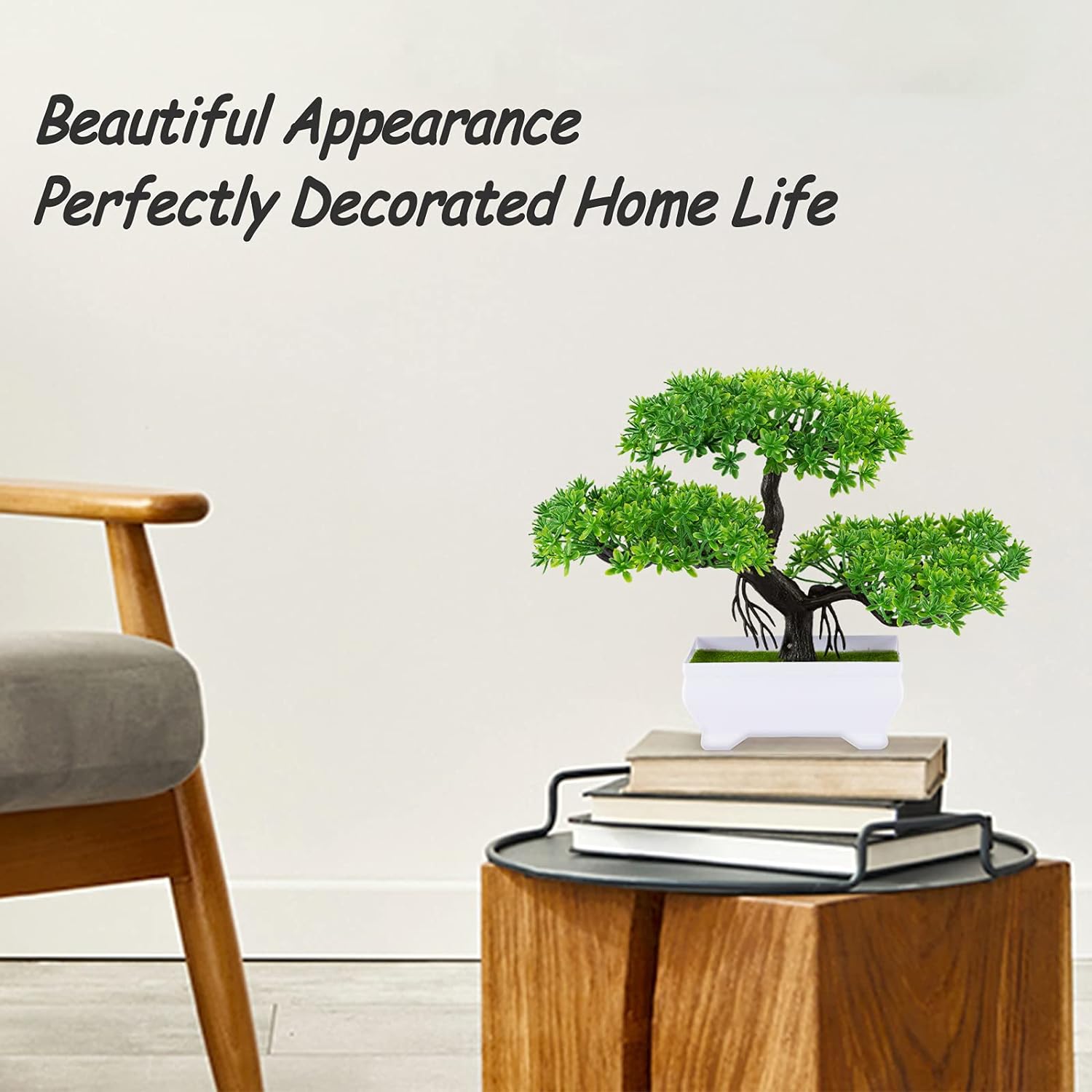 1Pcs Green Artificial Plants B - Desk Setup Green のレビューと価格