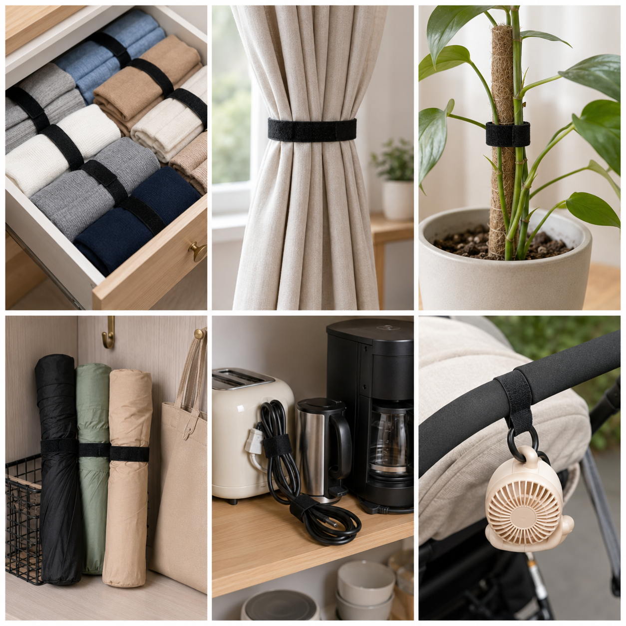 Velcros Straps Reusable Organi - Desk Setup Laptop And Pc のレビューと価格