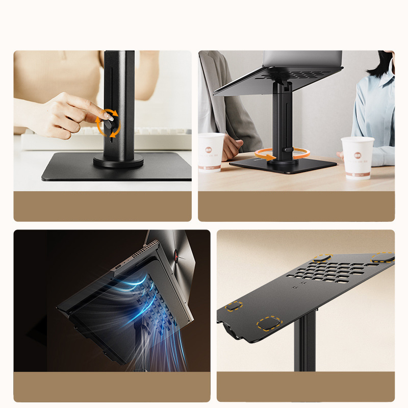 Laptop Stand 360-Degree Rotata - Vertical Laptop Stand のレビューと価格