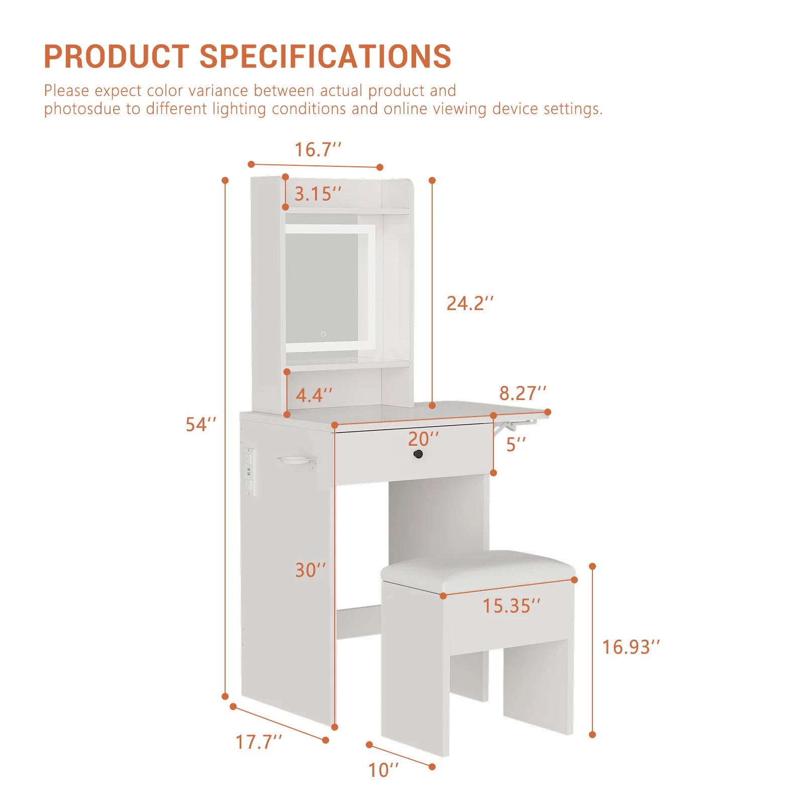 #Makeup Desk With Drawers Bedr - Desk Vanity Setup のレビューと価格